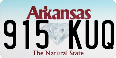 AR license plate 915KUQ