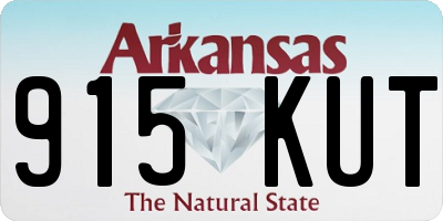 AR license plate 915KUT