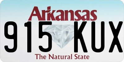 AR license plate 915KUX