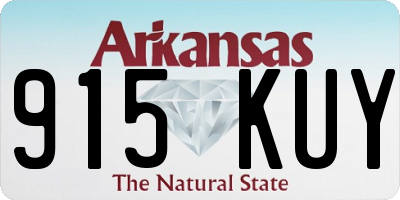 AR license plate 915KUY