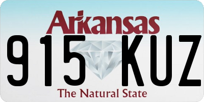 AR license plate 915KUZ