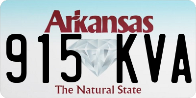 AR license plate 915KVA
