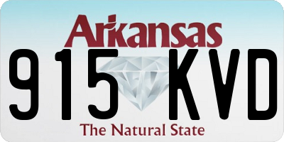 AR license plate 915KVD