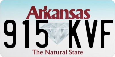 AR license plate 915KVF