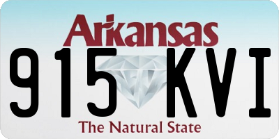 AR license plate 915KVI
