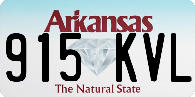 AR license plate 915KVL