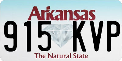 AR license plate 915KVP