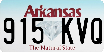 AR license plate 915KVQ