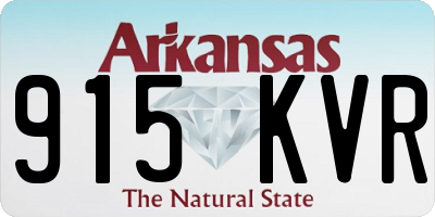 AR license plate 915KVR