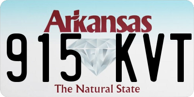 AR license plate 915KVT