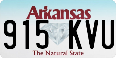 AR license plate 915KVU