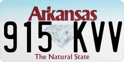 AR license plate 915KVV