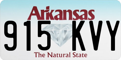 AR license plate 915KVY