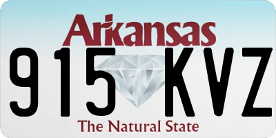 AR license plate 915KVZ