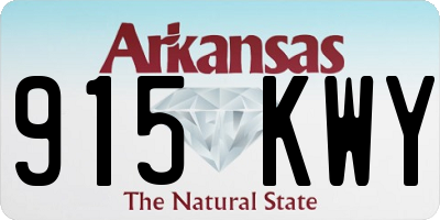 AR license plate 915KWY