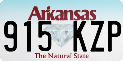 AR license plate 915KZP