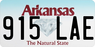 AR license plate 915LAE