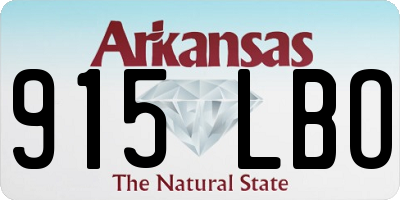 AR license plate 915LBO