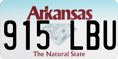 AR license plate 915LBU