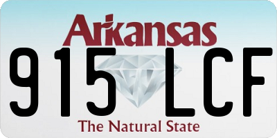 AR license plate 915LCF