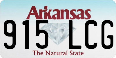 AR license plate 915LCG