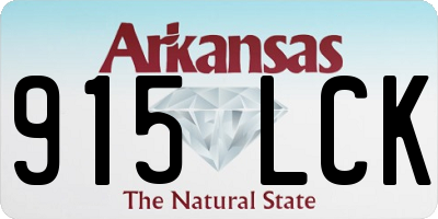 AR license plate 915LCK