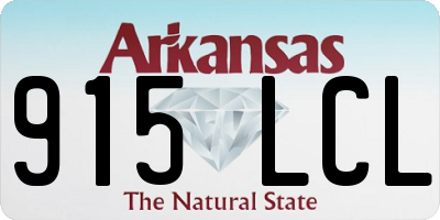 AR license plate 915LCL