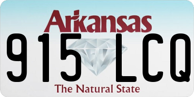 AR license plate 915LCQ