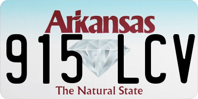 AR license plate 915LCV