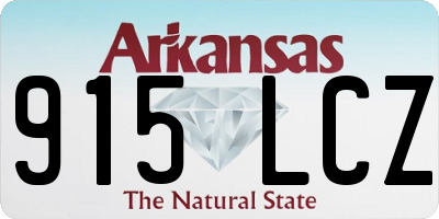 AR license plate 915LCZ