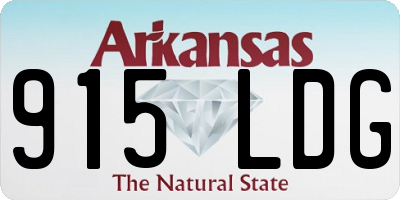 AR license plate 915LDG