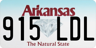 AR license plate 915LDL