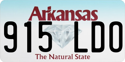 AR license plate 915LDO