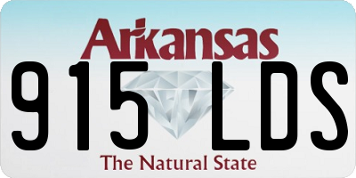 AR license plate 915LDS