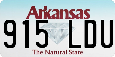 AR license plate 915LDU