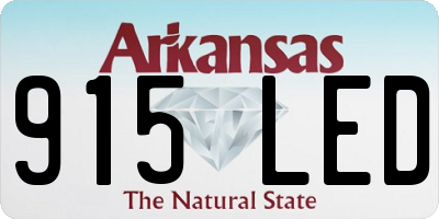 AR license plate 915LED