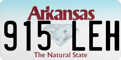 AR license plate 915LEH