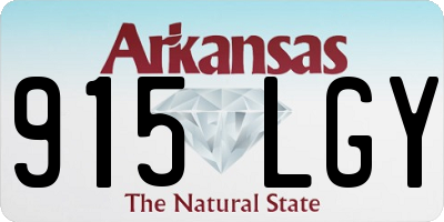 AR license plate 915LGY