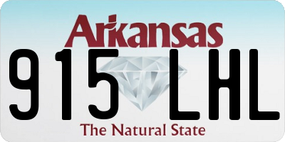 AR license plate 915LHL