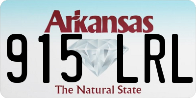 AR license plate 915LRL