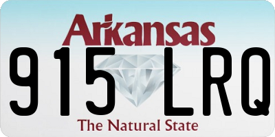 AR license plate 915LRQ
