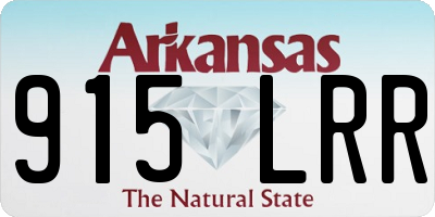 AR license plate 915LRR