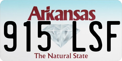 AR license plate 915LSF