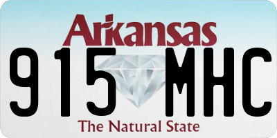 AR license plate 915MHC