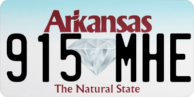 AR license plate 915MHE