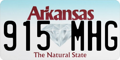 AR license plate 915MHG