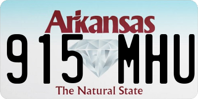 AR license plate 915MHU
