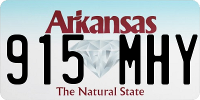 AR license plate 915MHY