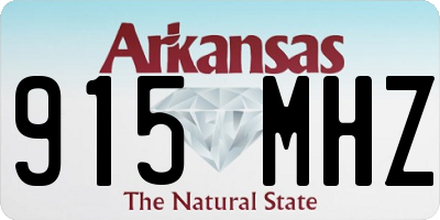 AR license plate 915MHZ