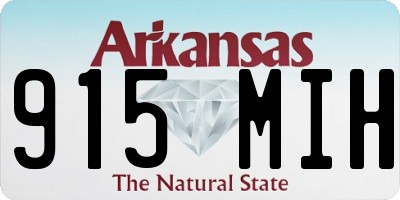 AR license plate 915MIH